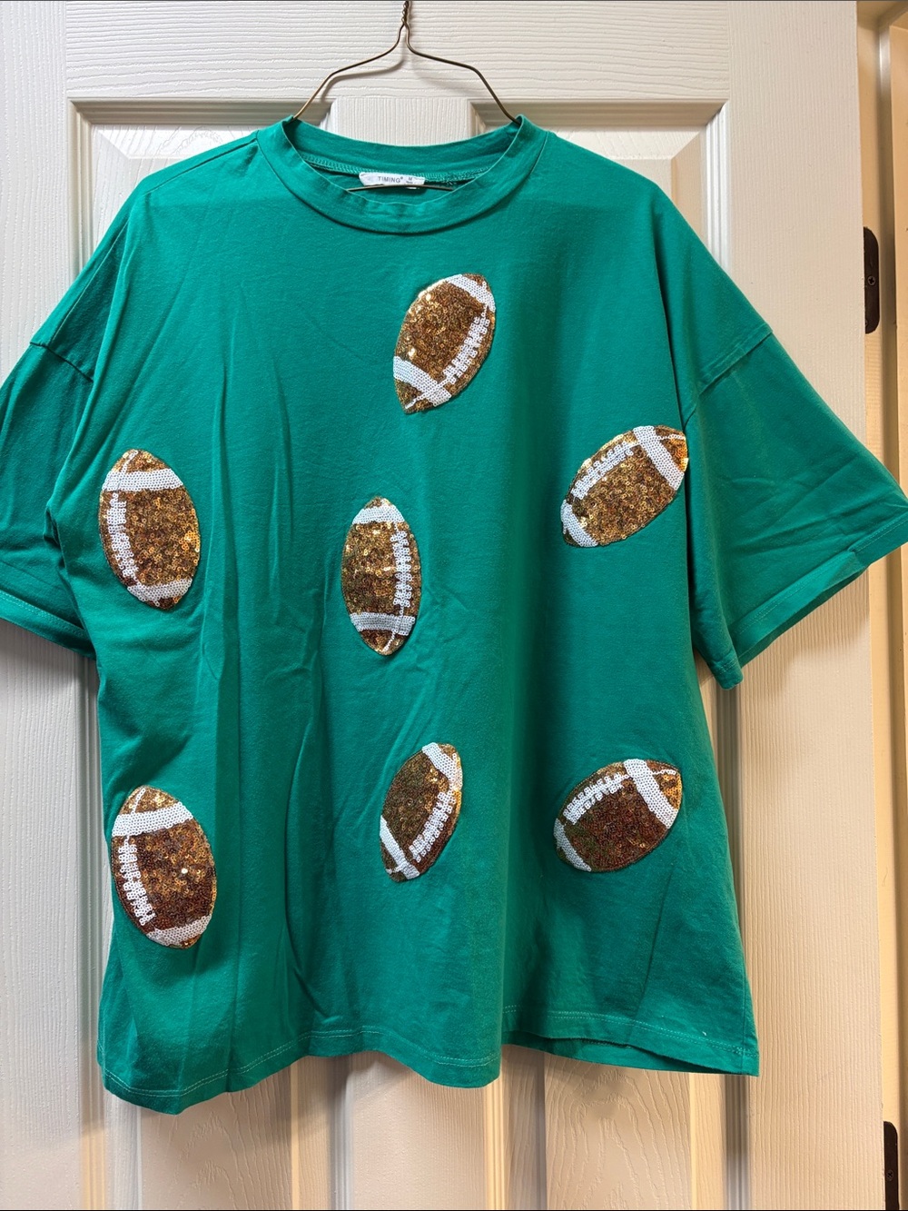 Timing Emerald Green Graphic Tee